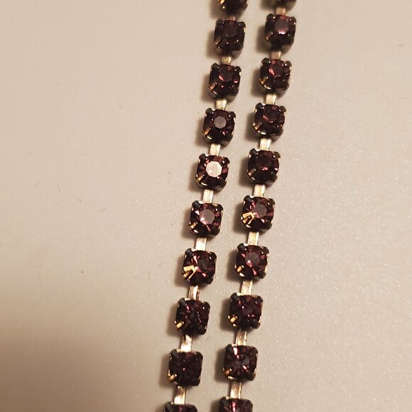 1 Big Ruby Stone Necklace, item # A 1238, wt . 42 grams. - Picture 9 of 13